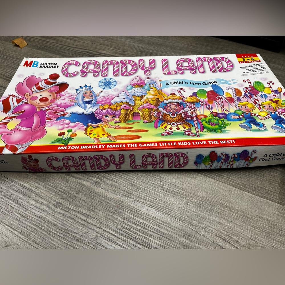 Milton Bradley Vintage 1986 Candy Land Board Game